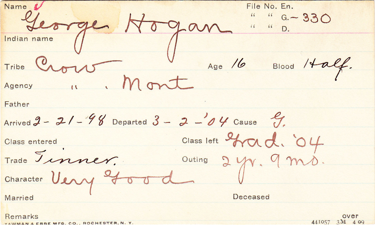 George Washington Hogan